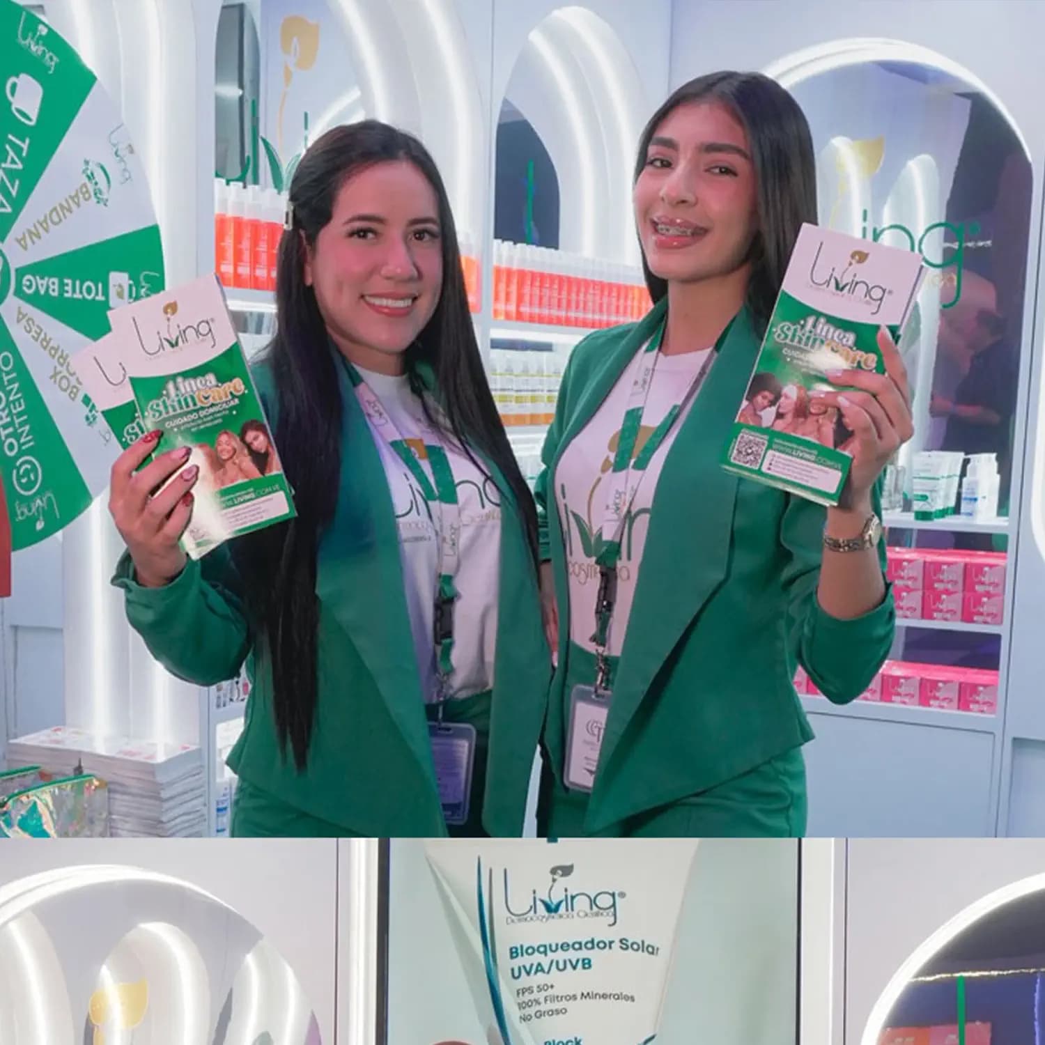 Equipo Living en una jornada con la comunidad