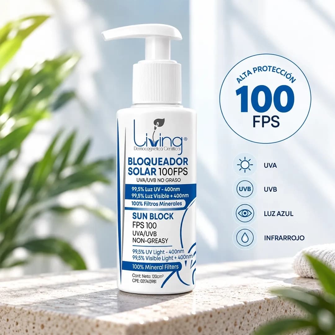 Bloqueador Solar 100FPS Banner