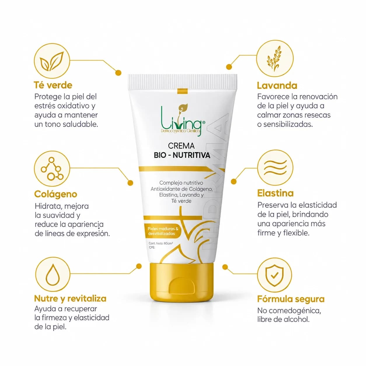 Crema Bio Nutritiva Detalles