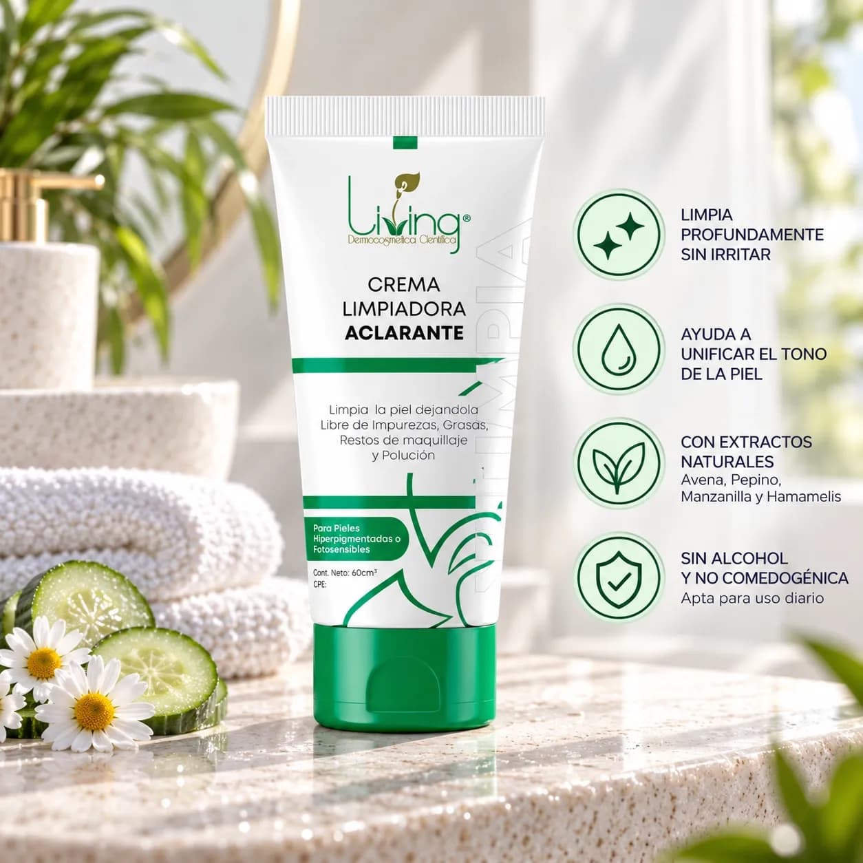 Crema Limpiadora Aclarante Banner