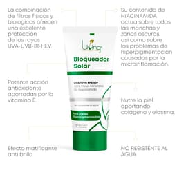 BLOQUEADOR SOLAR FPS50+ PARA PIELES HIPERPIGMENTADAS - Imagen 3