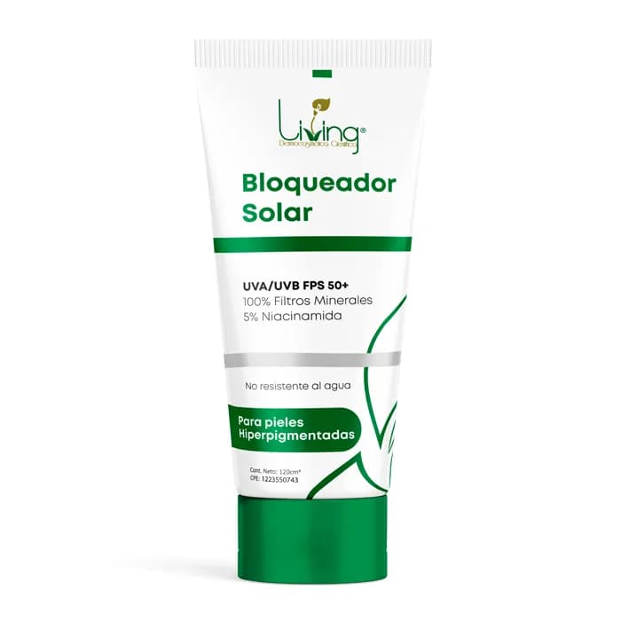 bloqueador solar fps50 para pieles hiperpigmentadas